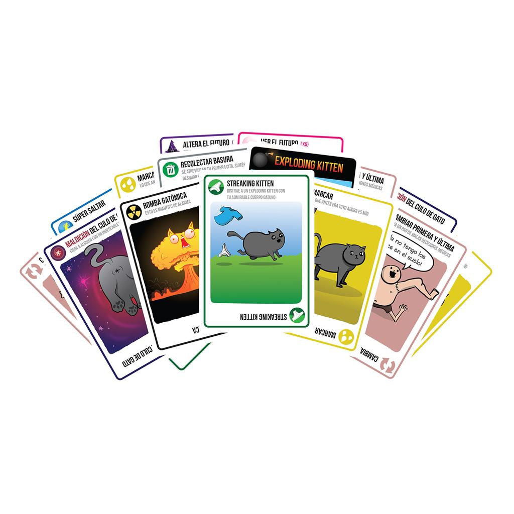 JUEGO EXPLODING KITTENS EXPANSIÓN STREAKING KITTENS1