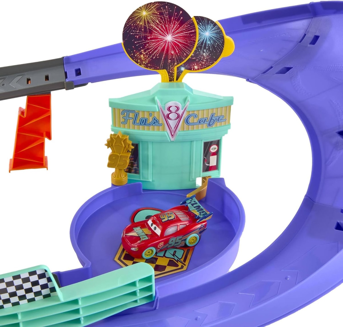 CARS DE DISNEY Y PIXAR PISTA DE CELEBRACION RAYO MCQUEEN2