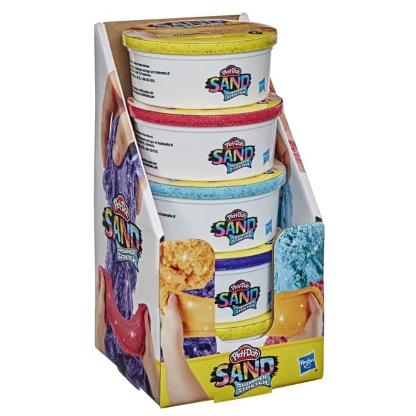 PLAY-DOH MUNDO DE TEXTURAS SAND SHIMMER STRETCH SURTIDO 0