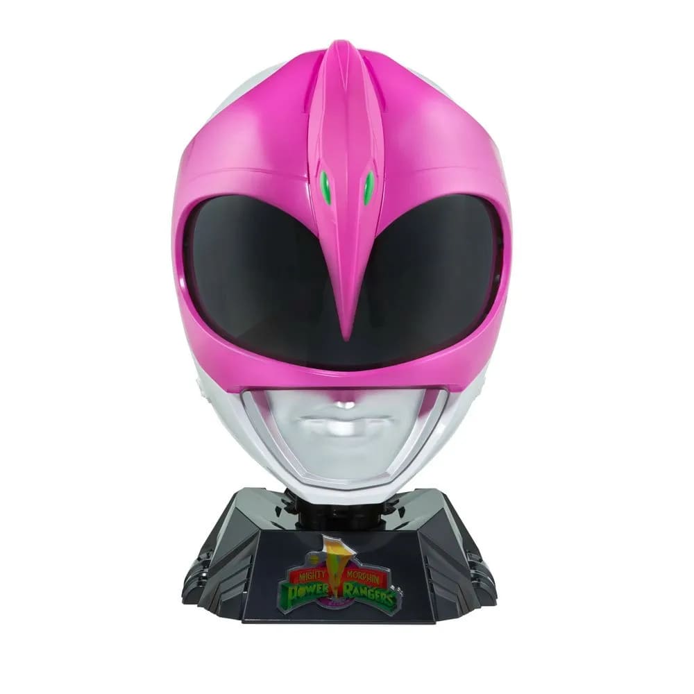 POWER RANGERS LIGHTNING COLLECTION CASCO ELECTRÓNICO ROSA1