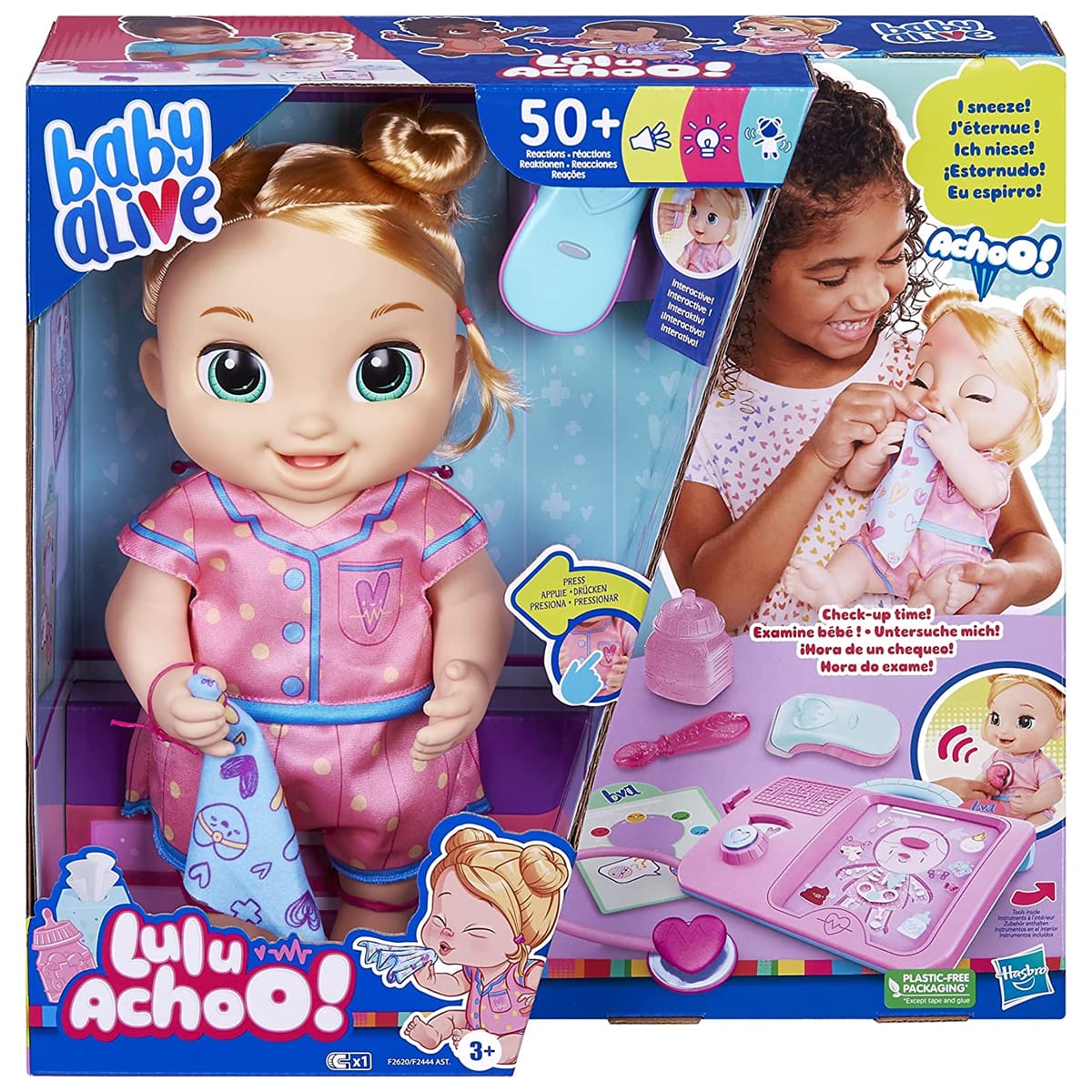 BABY ALIVE LULU ACHOO! RUBIA 0