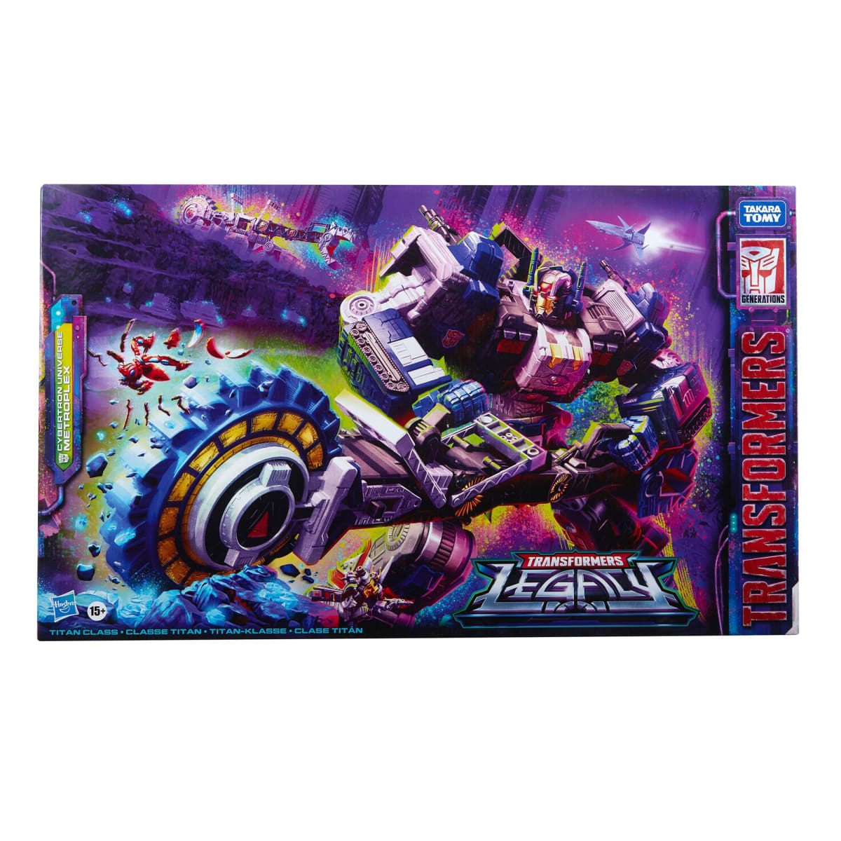 TRANSFORMERS LEGACY TITAN CYBERTRON UNIVERSE METROPLEX 1