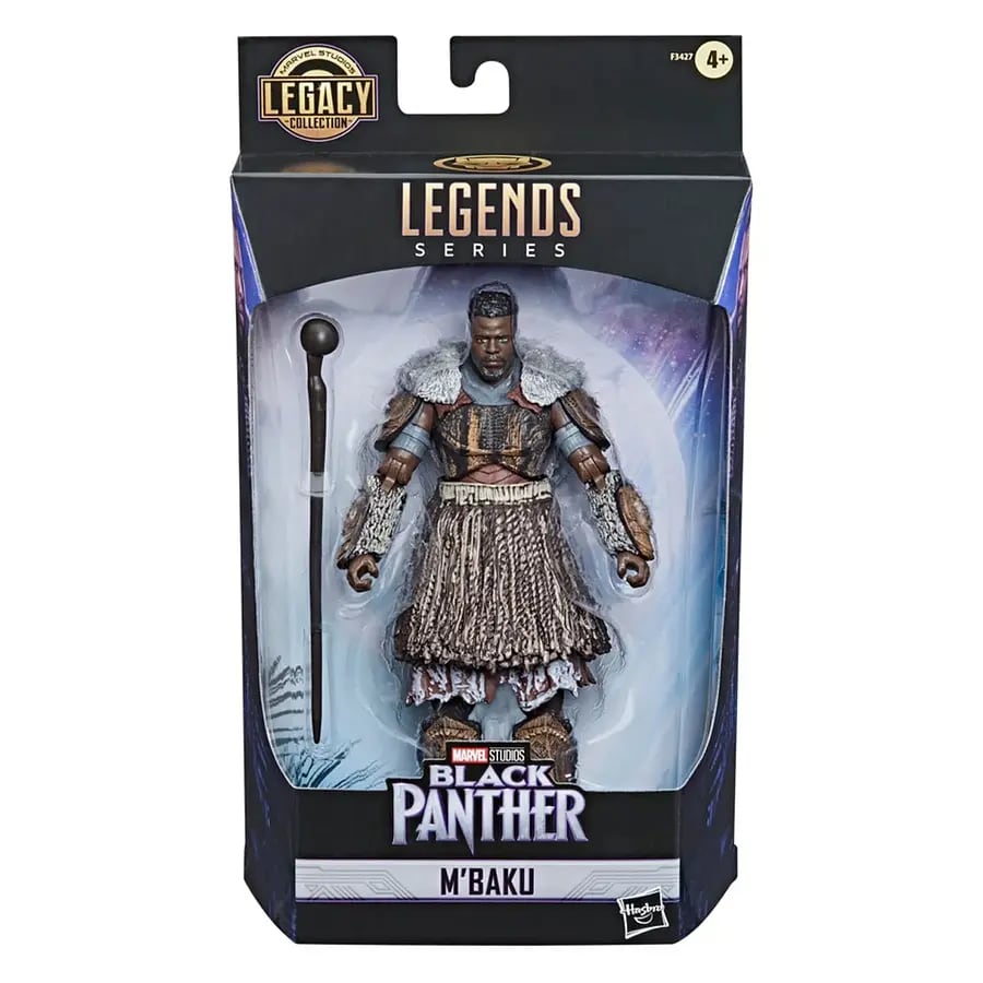 MARVEL LEGENDS BLACK PANTHER - MBAKU 1