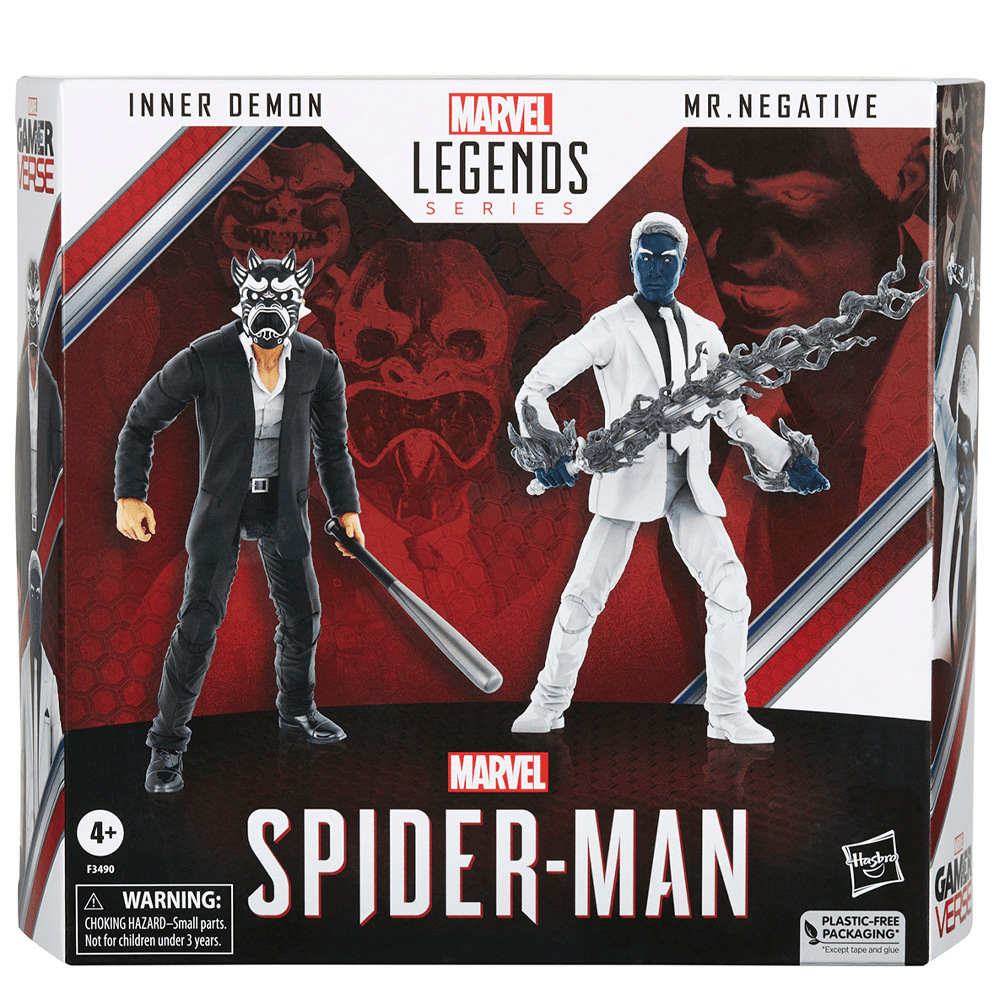 MARVEL LEGENDS SPIDERMAN - INNER DEMON & MR. NEGATIVE 1