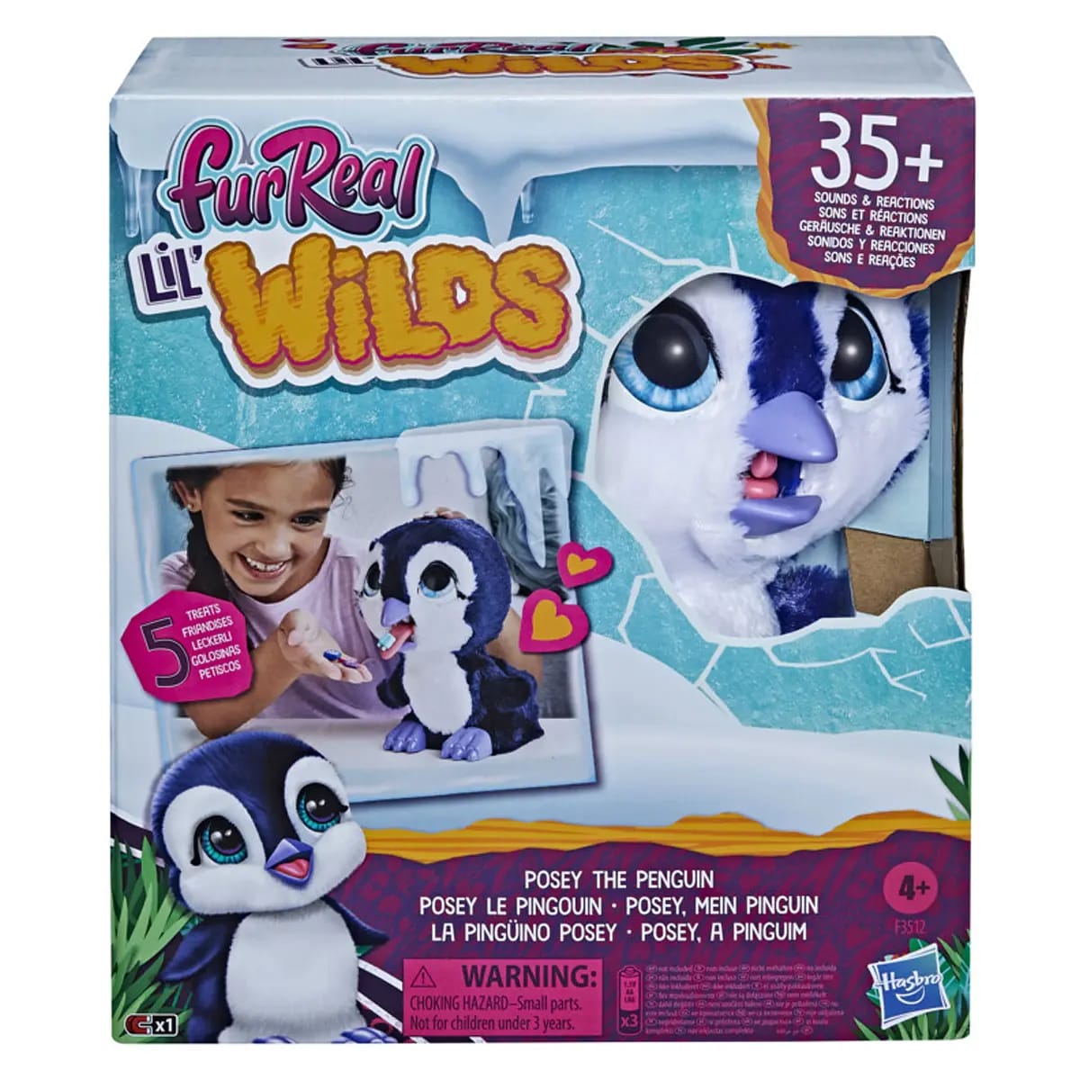 FURREAL LIL WILDS PINGUINO POSEY 1