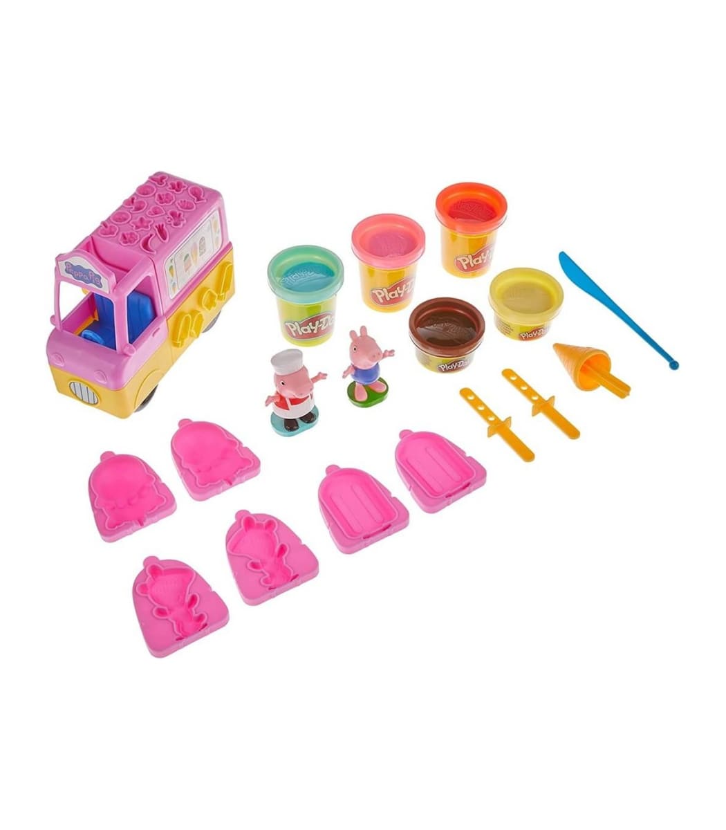PLAY-DOH PEPPA PIG CAMIÓN DE HELADOS1