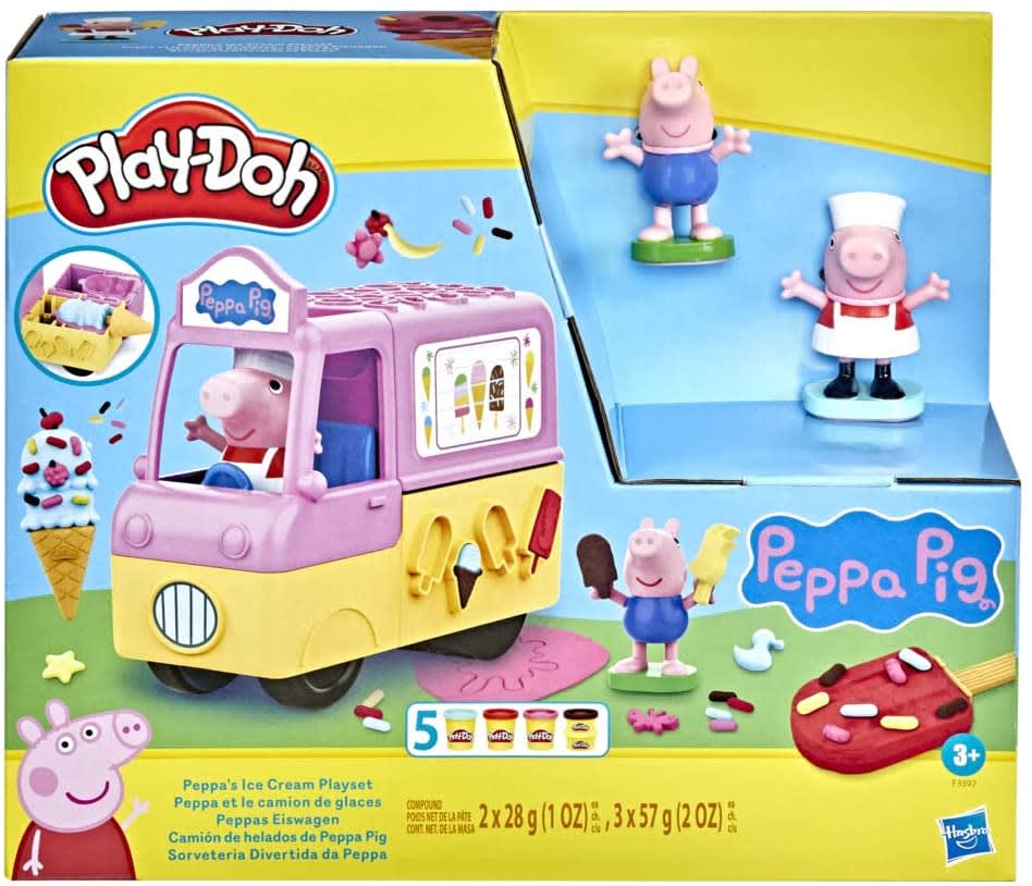 PLAY-DOH PEPPA PIG CAMIÓN DE HELADOS 1