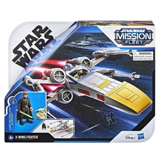 STAR WARS MISSION FLEET X-WING FIGHTER LUKE SKYWALKER & GROGU 1