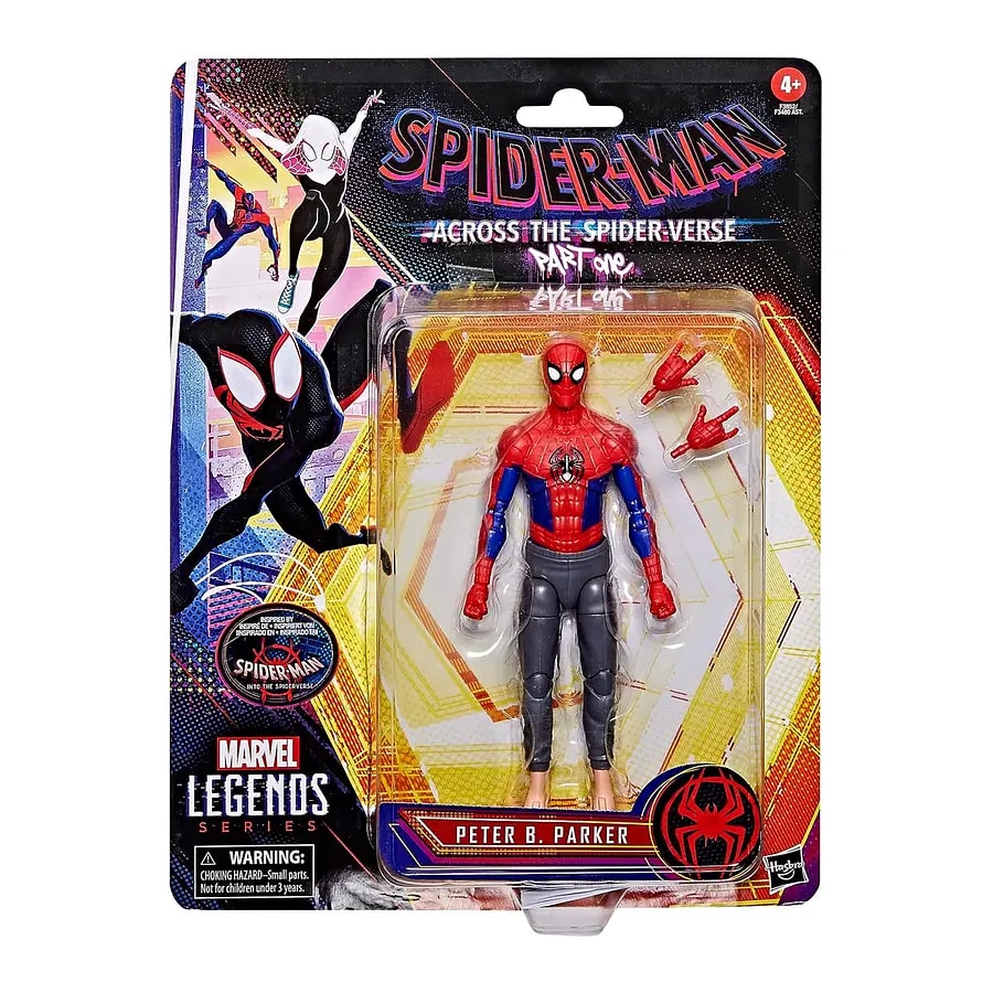 MARVEL LEGENDS SPIDERMAN ACROSS THE SPIDERVERSE - PETER B. PARKER 1