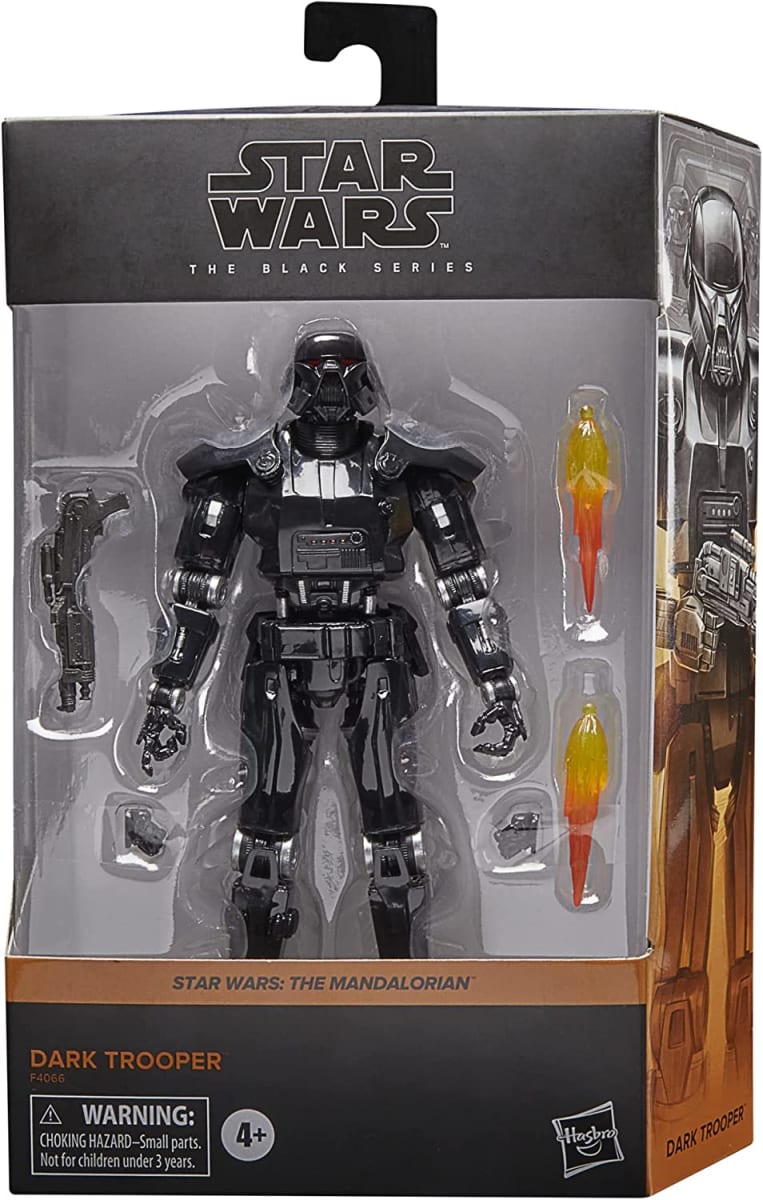 STAR WARS BLACK SERIES MANDALORIAN - DARK TROOPER 1
