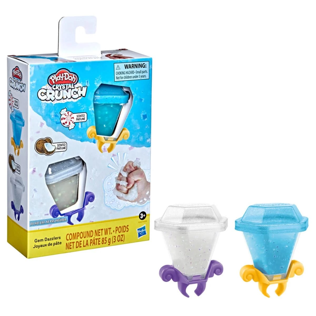 PLAY-DOH CRYSTAL CRUNCH GEM DAZZLERS SURTIDO1