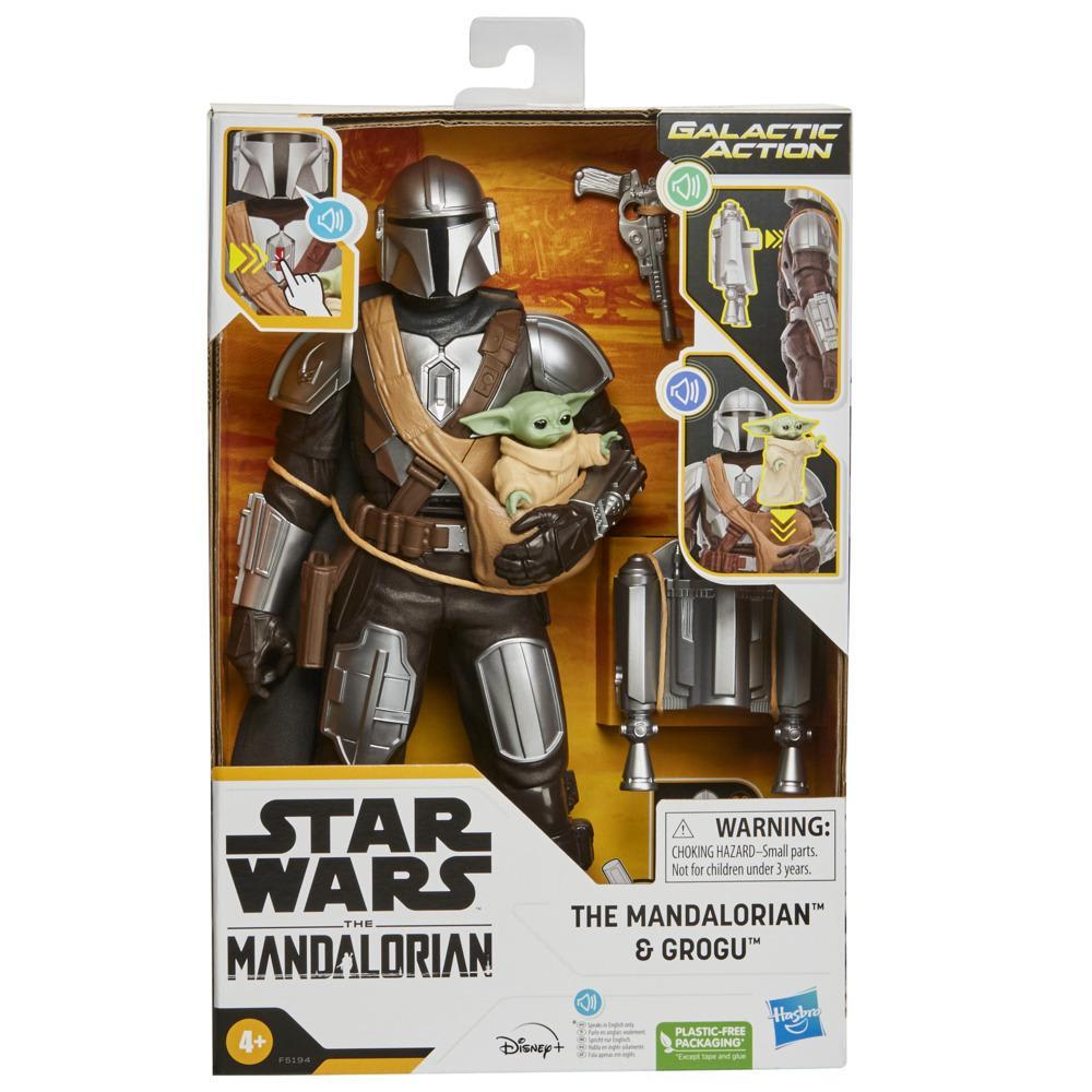 STAR WARS GALACTIC ACTION MANDALORIAN - THE MANDALORIAN & GROGU 1