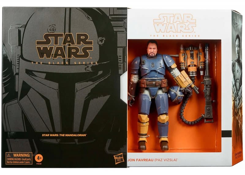 STAR WARS BLACK SERIES MANDALORIAN - JON FAVREAU 1