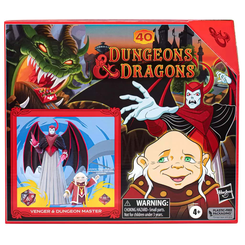DUNGEONS & DRAGONS CARTOON SERIES VENGER & DUNGEON MASTER 1