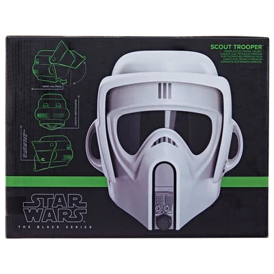 STAR WARS BLACK SERIES CASCO ELECTRÓNICO PREMIUM SCOUT TROOPER 1