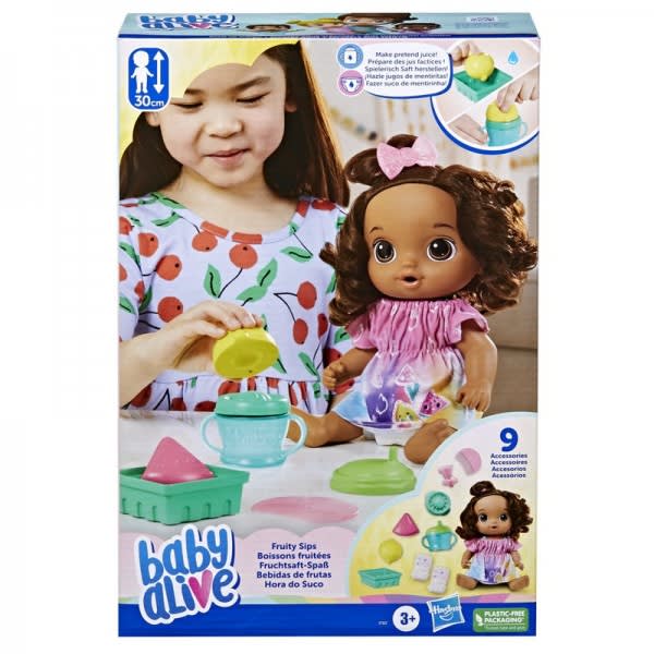 BABY ALIVE BEBIDAS DE FRUTAS (CASTAÑA) 1