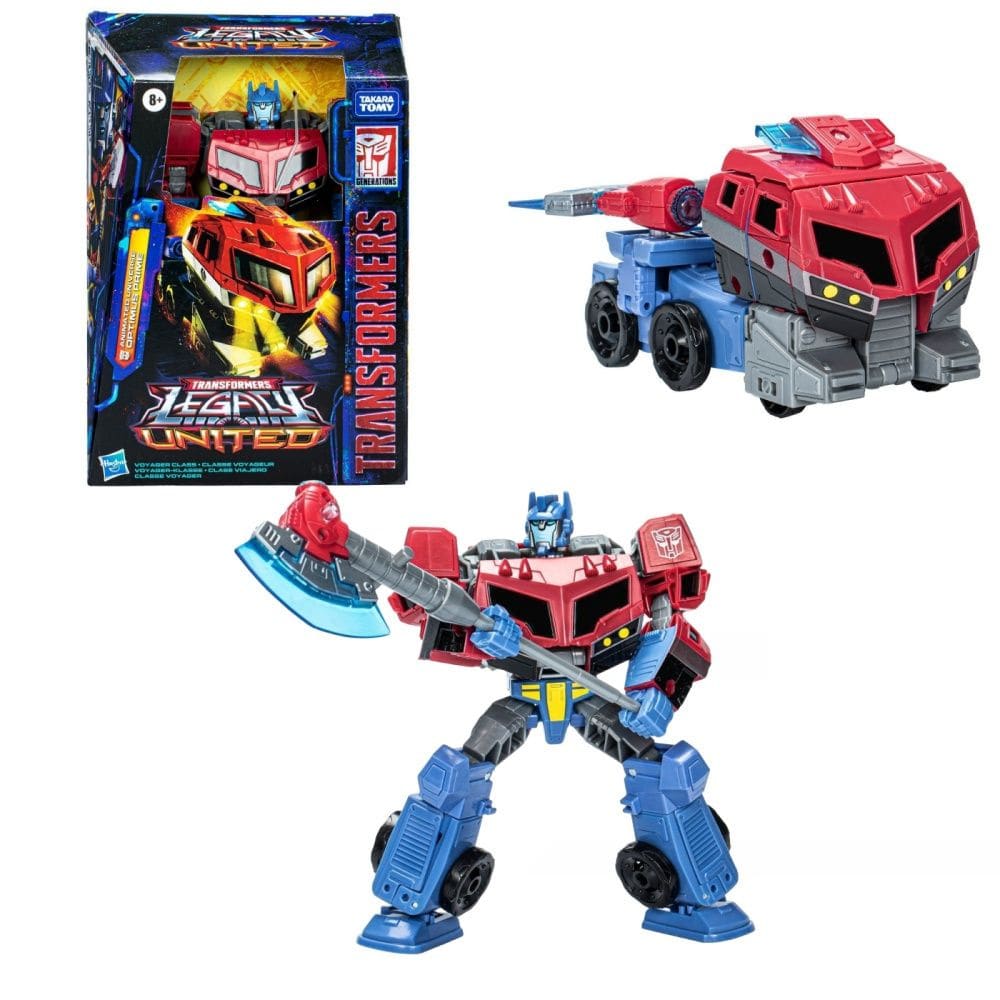 TRANSFORMERS LEGACY UNITED VOYAGER ANIMATED UNIVERSE OPTIMUS PRIME2