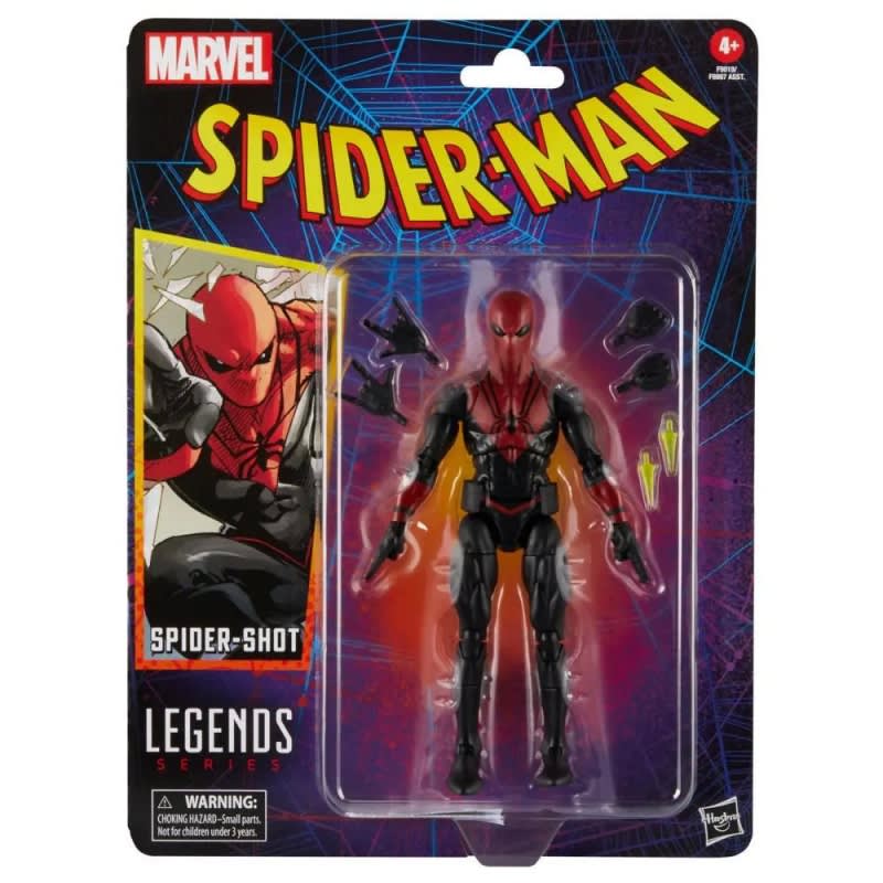 MARVEL LEGENDS SPIDERMAN RETRO - SPIDER-MAN SHOT 1