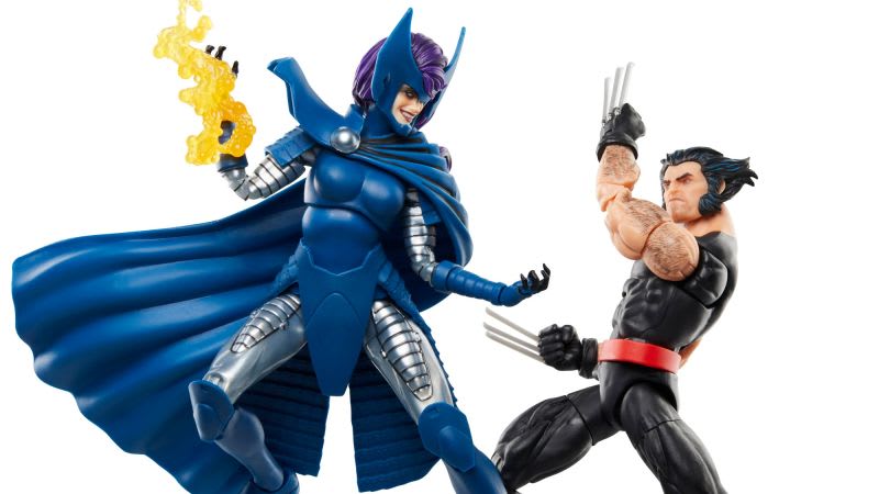 MARVEL LEGENDS Wolverine y Psylocke 20241
