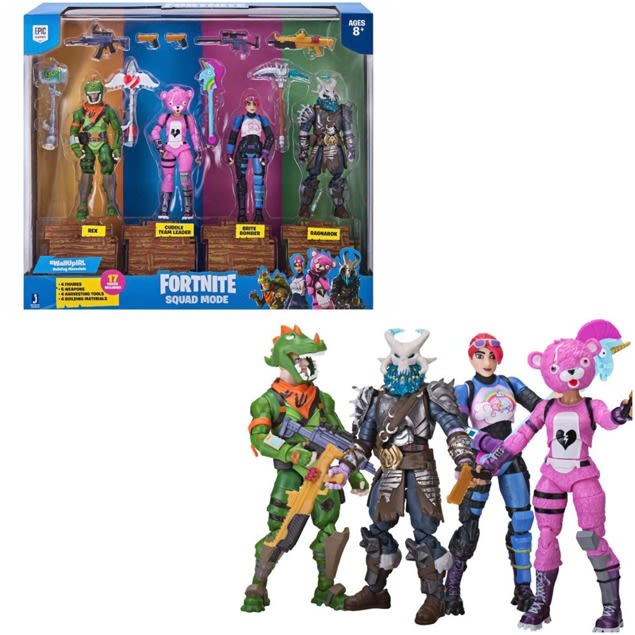 FORTNITE SQUAD MODE 4 FIGURAS 0