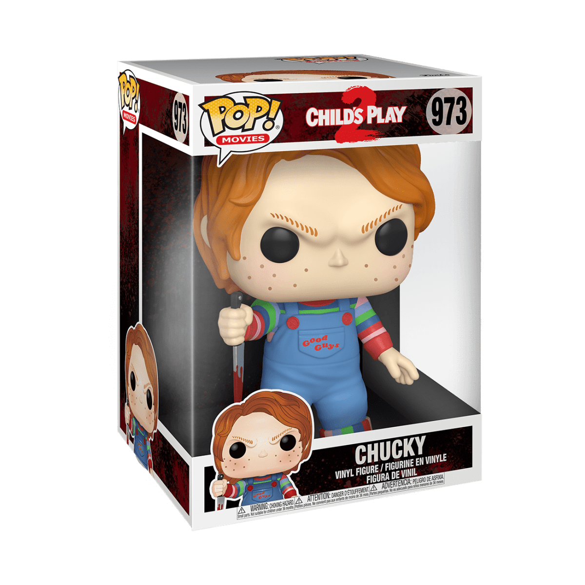 FUNKO POP MOVIES CHUCKY 10' 0