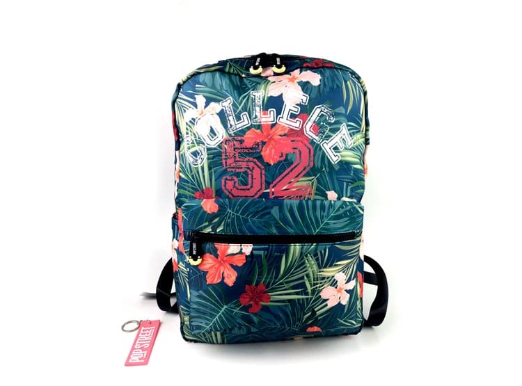 MOCHILA JUVENIL POP STREET VARSITY FLOWERS 1