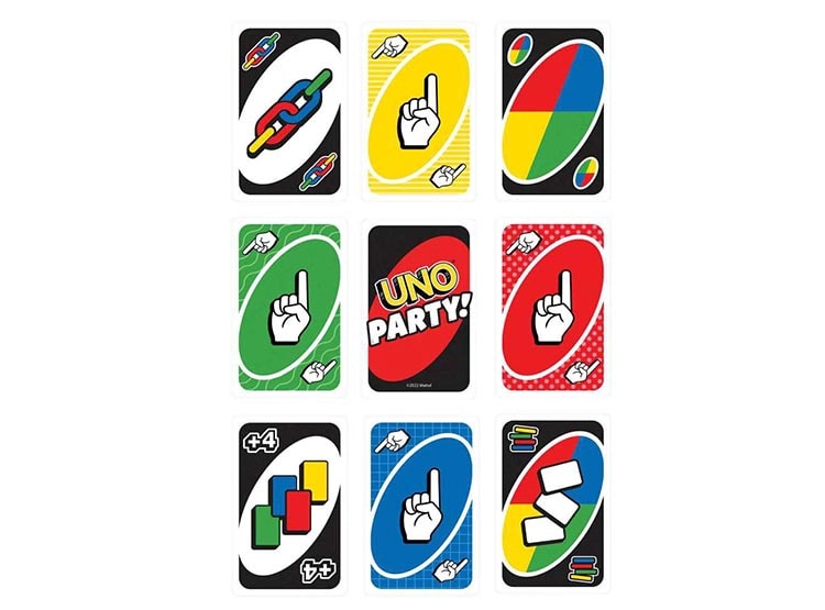 UNO Juego de Cartas Party2