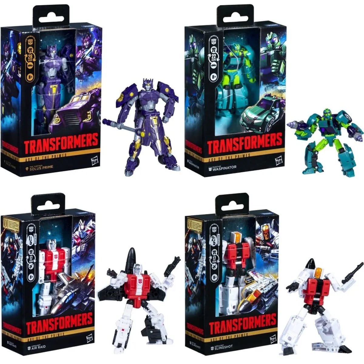 FIGURA DE ACCIÓN TRANSFORMERS AGE OF THE PRIMES DELUXE CLASS1