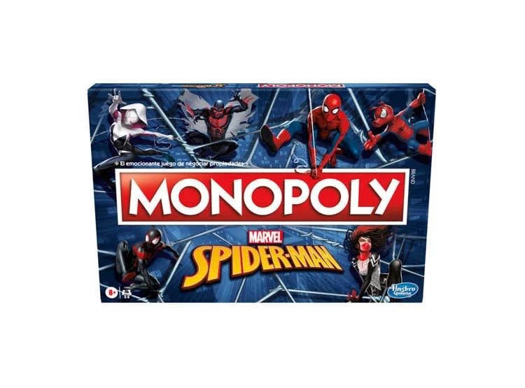 JUEGO DE MESA - MONOPOLY SPIDER-MAN 0