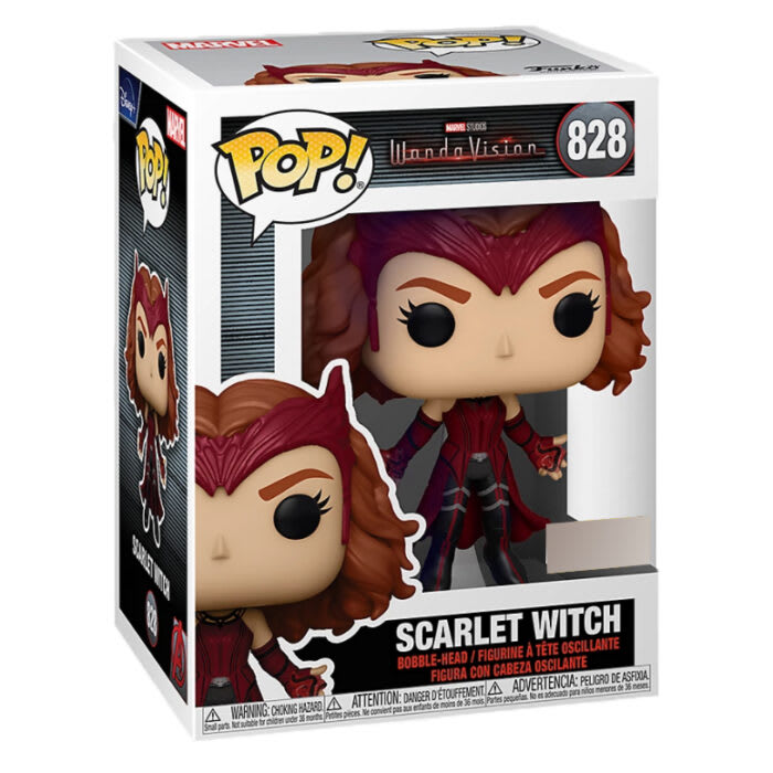 Funko Pop! Marvel: Wandavision: Scarlet witch 828 (exclusive)2