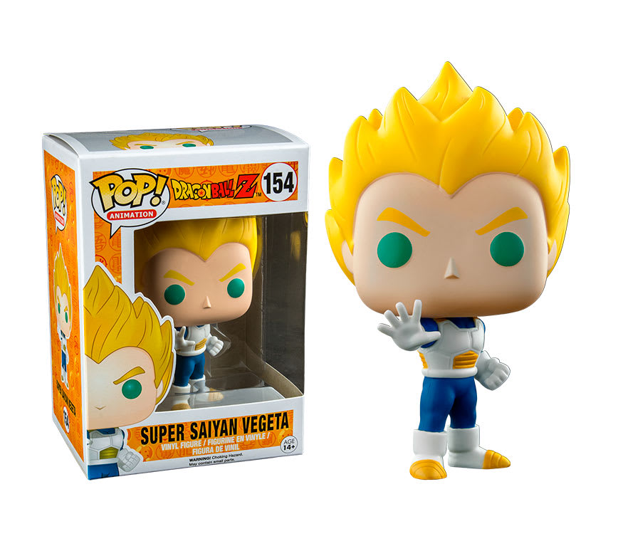 FIGURA POP 154 DRAGON BALL Z - VEGETA SUPER SAYAYIN1