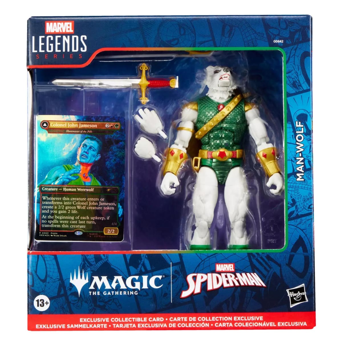 Marvel Legends 6 Figures - Magic: The Gathering - Man-Wolf 1