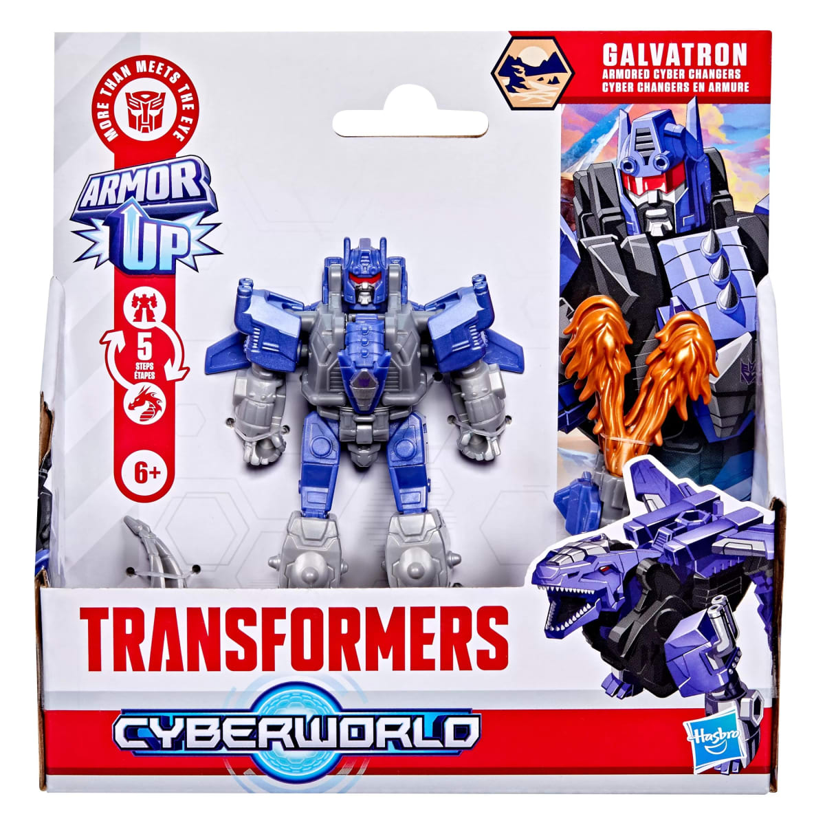 TRANSFORMERS  CYBERWORLD ARMORED CYBER CHANGERS AS2
