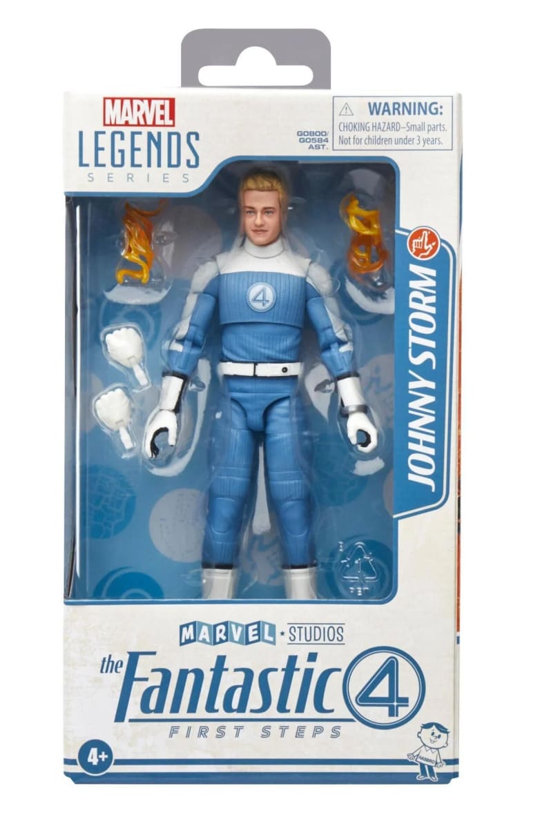 MARVEL LEGENDS 4 FANTÁSTICOS - JHONNY STORM 0
