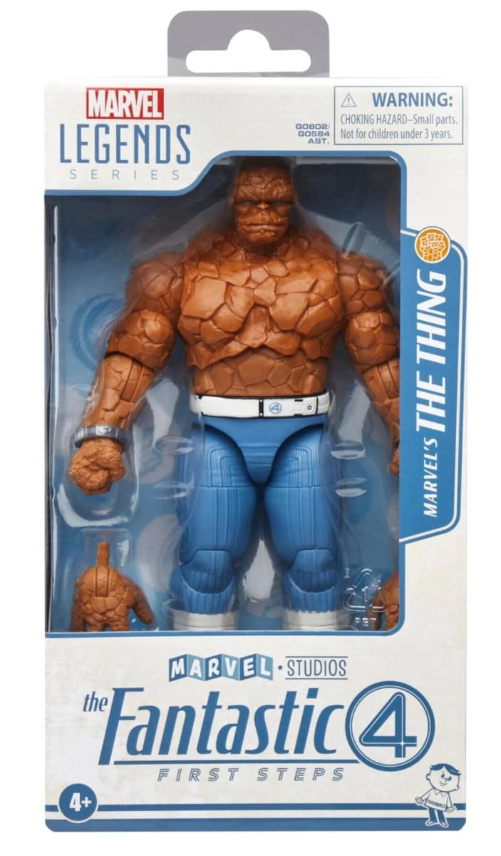 MARVEL LEGENDS 4 FANTÁSTICOS - THE THING 0