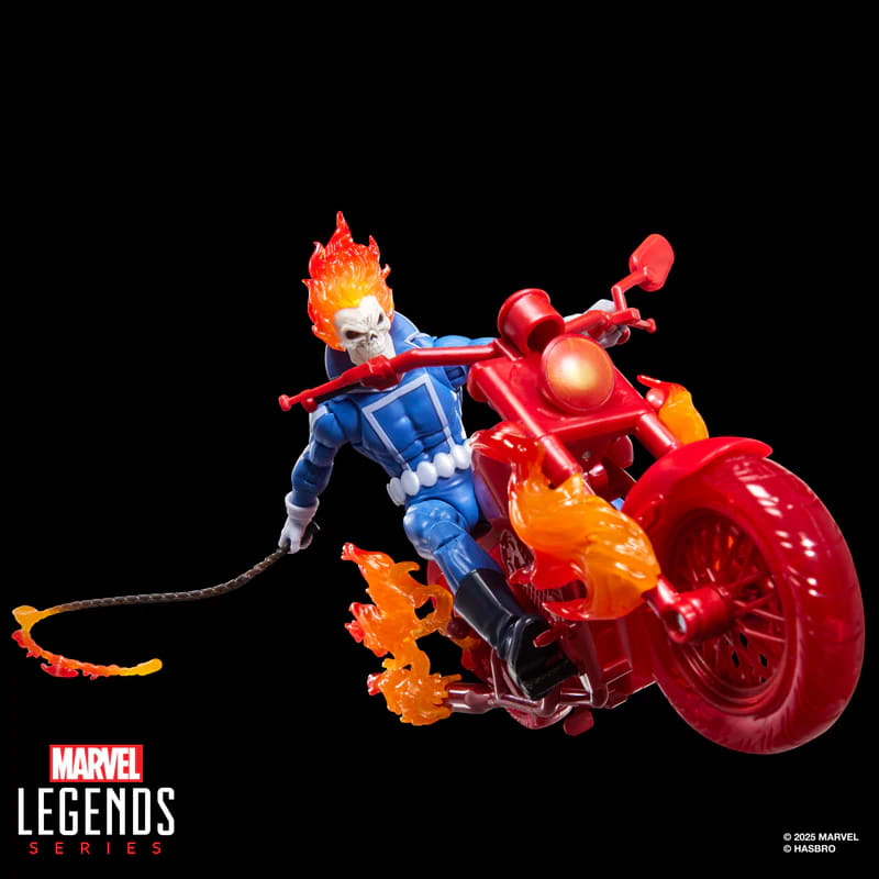 Marvel Legends Series Ghost Rider Johnny Blaze With Motorcycle2