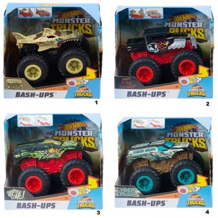 HOT WHEELS MONSTER TRUCKS BASH UPS SURTIDO3