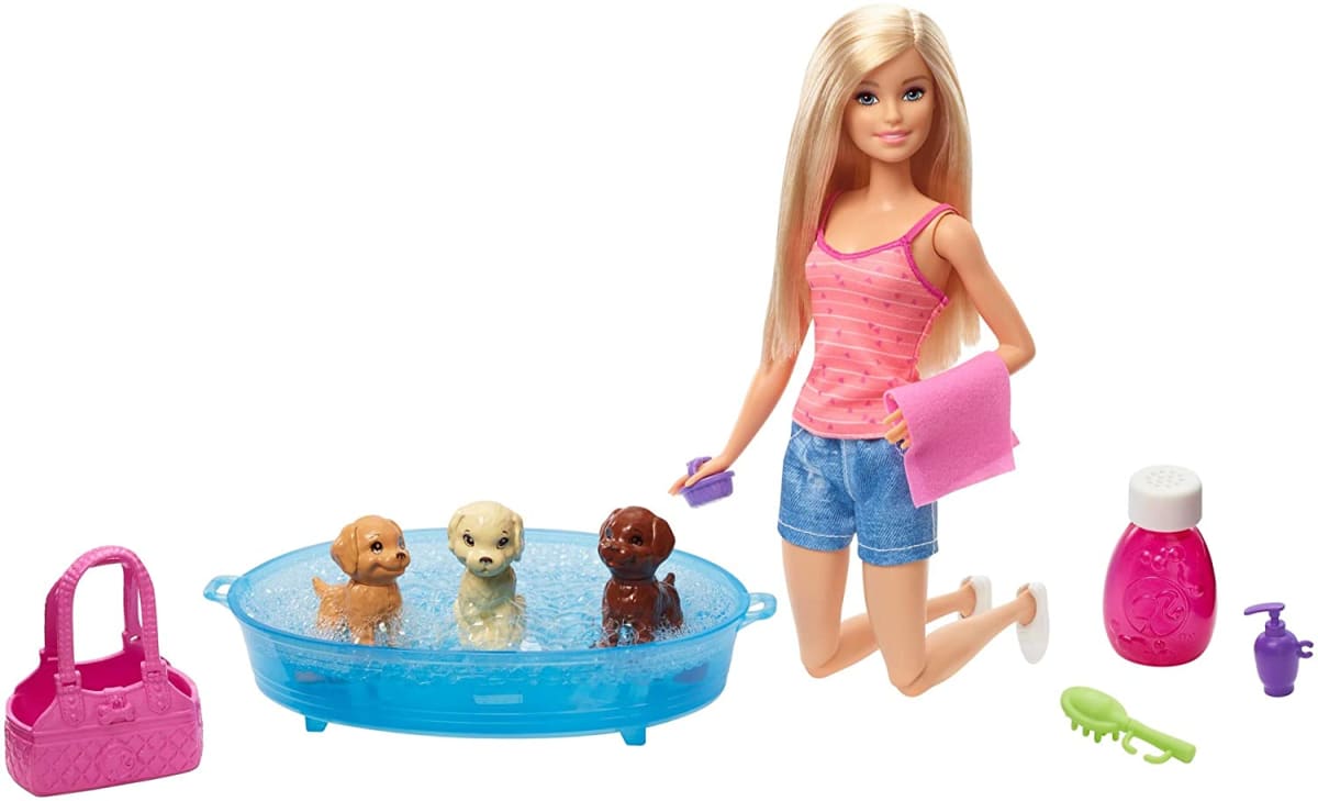 BARBIE CUIDADO DE CACHORRITOS2