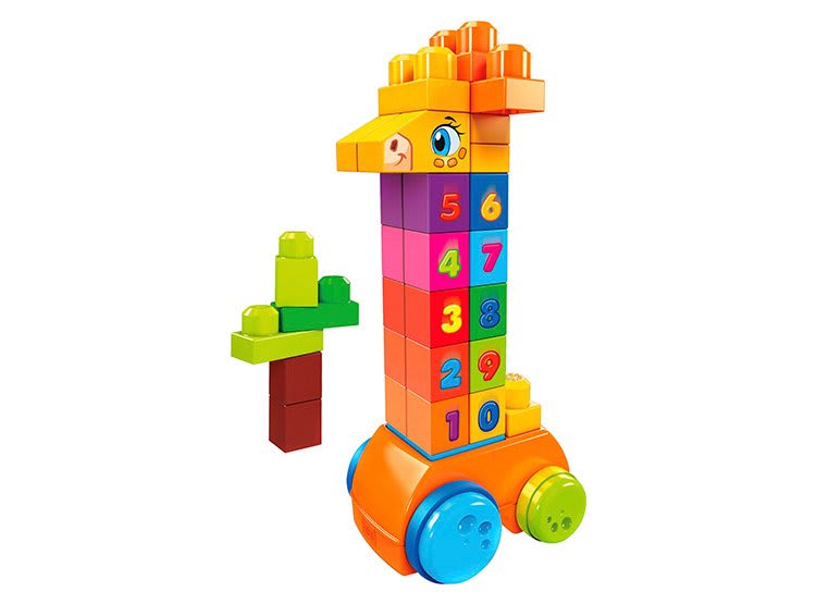 MEGA BLOKS JIRAFA CUENTA NUMEROS2