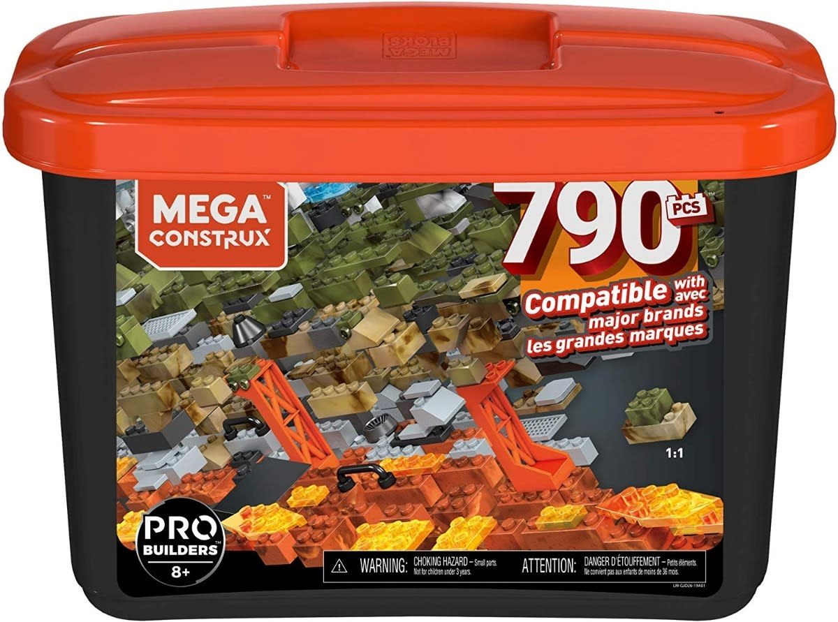 MEGA CONSTRUX CAJA DE CONSTRUCCIÓN 790 PIEZAS PRO 0