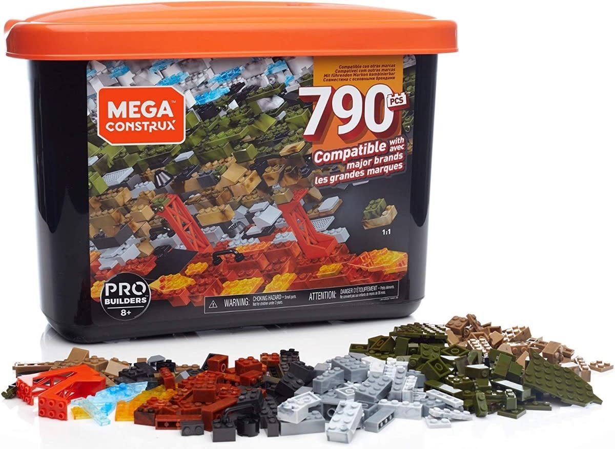 MEGA CONSTRUX CAJA DE CONSTRUCCIÓN 790 PIEZAS PRO2