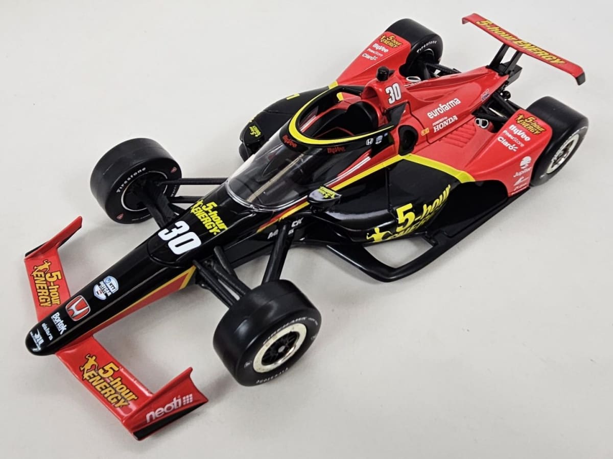 1:18 Pierdro Fittipaldi 2024  IndyCar Series Modelo Diecast Modelo Race Car 302