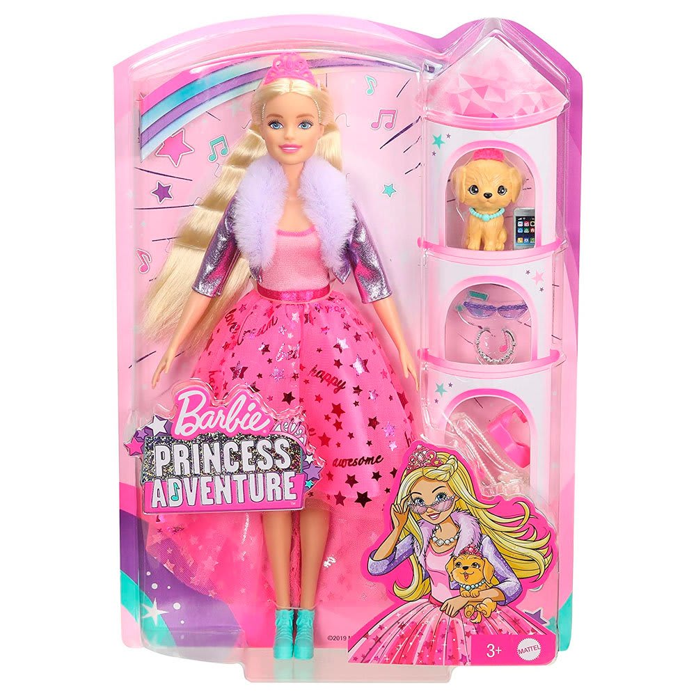 BARBIE PRINCESS ADVENTURE DELUXE PRINCESS BLONDE 0