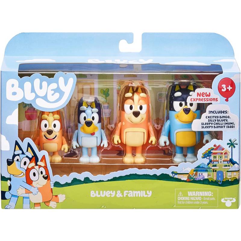 BLUEY SET 4 FIGURAS S5 SURTIDO 1