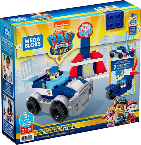 MEGA BLOKS PAW PATROL CHASE POLICIA 31 BLOQUES 1