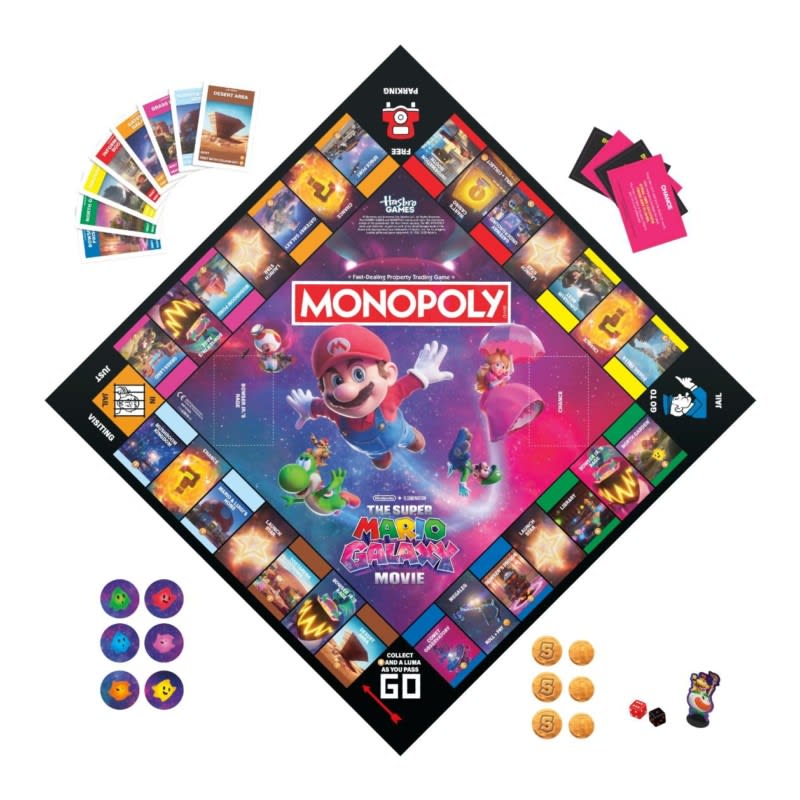 JUEGO DE MESA - MONOPOLY SANTA CODE NAME (SUPER MARIO GALAXY)2
