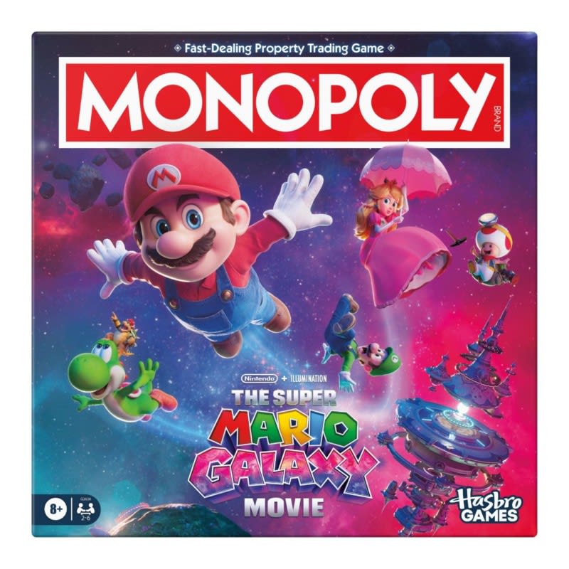 JUEGO DE MESA - MONOPOLY SANTA CODE NAME (SUPER MARIO GALAXY) 0