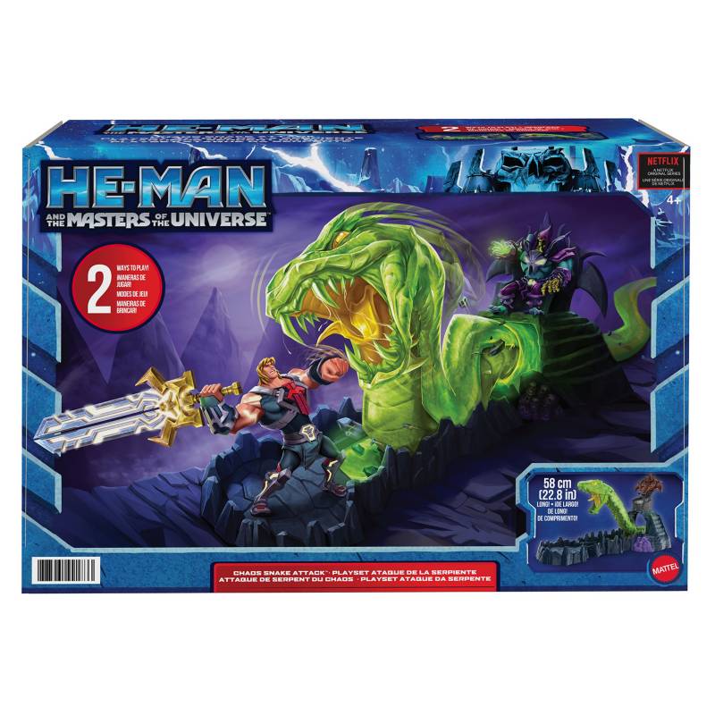 MASTERS OF THE UNIVERSE ATAQUE DE LA SERPIENTE PLAYSET 1