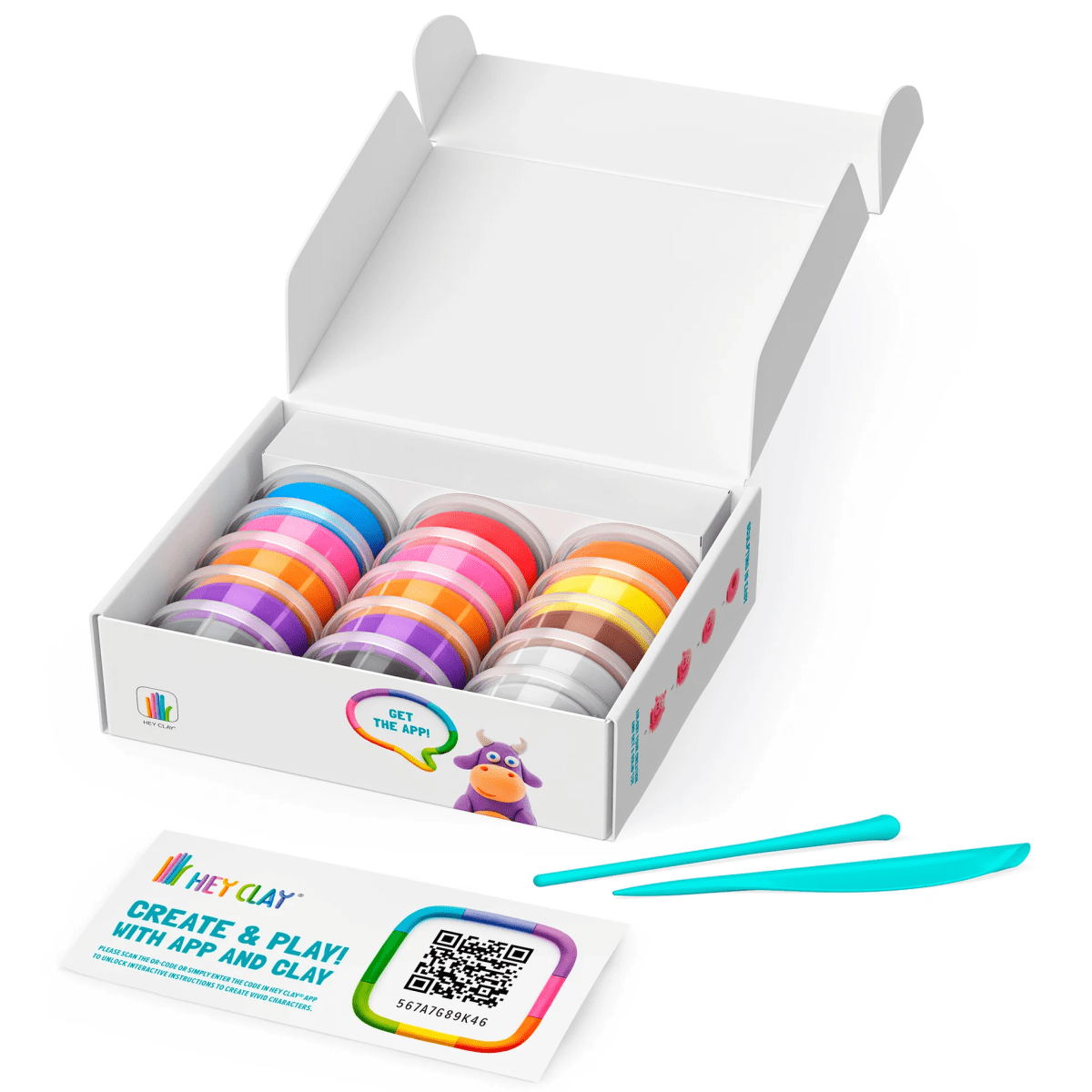 HEY CLAY ESPONJOSAS MASCOTAS, PACK DE 152