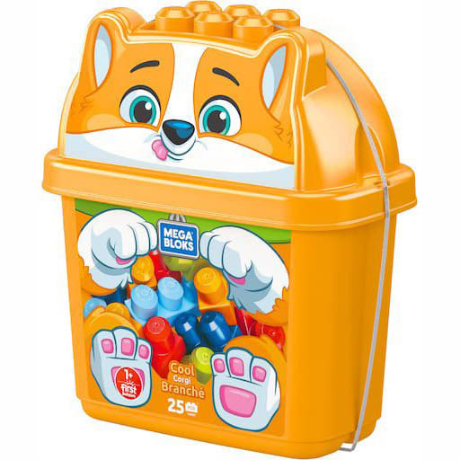 MEGA BLOKS CORGI 25 BLOQUES 1